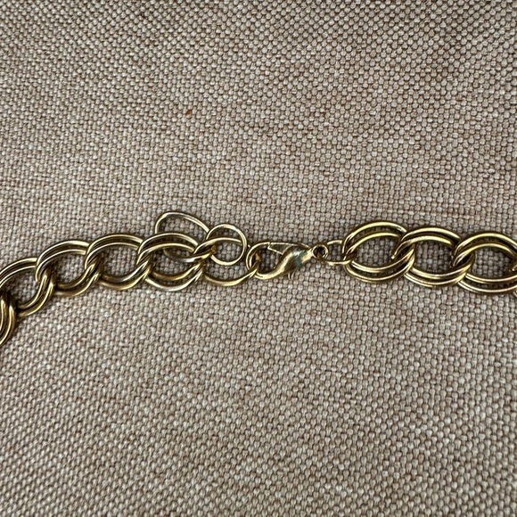 Vintage Balenciaga x Caron Perfume Bottle Necklace Rare Gold 1970s - Picture 8 of 8